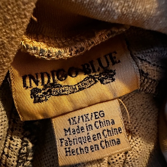 Indigo Blue Women's Dark Wash Maternity Skinny Jeans - Picture 2 of 3